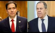 Serguéi Lavrov y Marco Rubio sostienen conversación telefónica