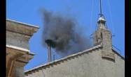 Fumarata negra en el Vaticano