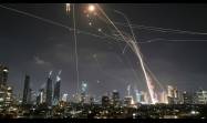 Misiles y drones de Irán llegando en oleadas sobre Tel Aviv