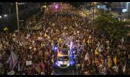 Protestas en Israel contra ofensiva en Gaza