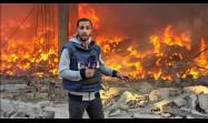 Anas al Sharif en uno de sus reportes
