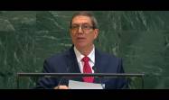 El canciller cubano, Bruno Rodríguez Parrilla