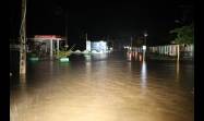 El fenómeno meteorológico provocó inundaciones en poblado de Caimanera.