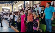 Encabezado por su directora, Viegnsay Valdés, el Ballet Nacional de Cuba acudió nuevamente al encuentro con los estudiantes universitarios.