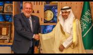 Visita de Manuel Marrero Cruz al Reino de Arabia Saudita