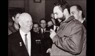 Fidel y Nikita Jruschov