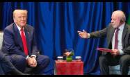 Luiz Inácio Lula da Silva se reunió con su par estadounidense, Donald Trump,