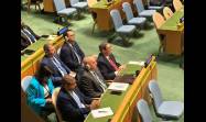 La delegación cubana, en la voz de su Canciller, repudió en la Asamblea General de la ONU los falsos argumentos esgrimidos por el Embajador estadounidense.