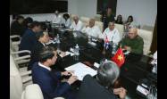 Visita de Consejo Científico de los Órganos Centrales del Partido Comunista de Vietnam a Cuba