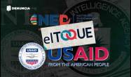 Operan esta plataforma personas financiadas por estructuras del Gobierno de Estados Unidos, como el Departamento de Estado, la Usaid, la NED, la Oficina de Medios Rurales.