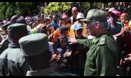 Presidente cubano en Santiago de Cuba