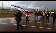 Una tormenta repentina impidió realizar inauguración de los  juegos.