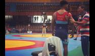 José Mario Olivera es el hombre al frente de la selección nacional cubana de lucha grecorromana.
