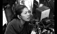 La cineasta guionista y actriz, Ángeles Cruz