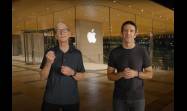 Tim Cook y John Ternus
