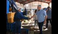 Díaz-Canel visitó entidades pertenecientes al Grupo Empresarial de Reciclaje (GER)
