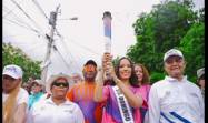 La antorcha de los Juegos Centroamericanos y del Caribe de Santo Domingo ha recorrido ciudades que hermanan a República Dominicana y Cuba por la historia. Foto. Proceso.com.do