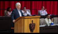 Miguel Díaz-Canel en la clausura del 7mo. Período Ordinario de Sesiones de la Asamblea Nacional del Poder Popular, en su 10ma. Legislatura