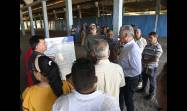 Presidente cubano visita entidades industriales enclavadas en el municipio capitalino de Habana del Este