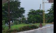 Sancti Spíritus azotada por una tormenta local severa.
