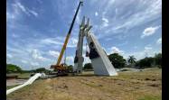 Restauran en Pinar monumento a los Hermanos Saíz