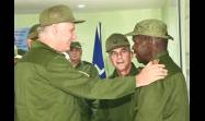 El Presidente del Consejo de Defensa Nacional, Miguel Díaz-Canel Bermúdez, visitó  la zona de defensa Capdevila-Altahabana