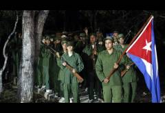 Desembarco simbólico del yate Granma