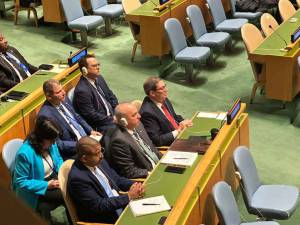La delegación cubana, en la voz de su Canciller, repudió en la Asamblea General de la ONU los falsos argumentos esgrimidos por el Embajador estadounidense. 