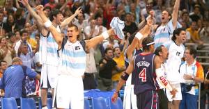 Argentina triunfó en baloncesto masculino