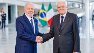 Presidentes de Brasil e Italia dialogan sobre problemáticas globales