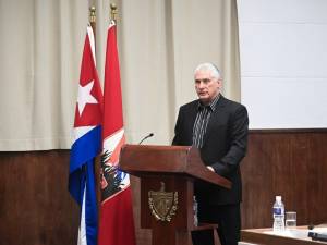 Presidente de la República de Cuba, Miguel Díaz-Canel Bermúdez