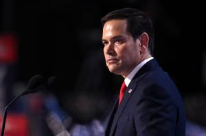 El recién juramentado secretario de Estado de EE. UU., Marco Rubio