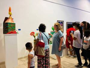 Retablo titiritero en Bellas Artes para Teresita Fernández