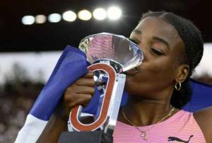 La pinareña Leyanis Pérez consiguió su segundo Diamante consecutivo.