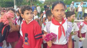 Homenaje en Isla de la Juventud al Comandante Camilo Cienfuegos.