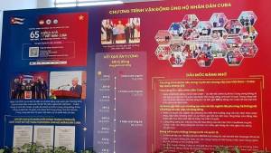 Campaña de apoyo a Cuba lanzada por la Cruz Roja de Vietnam