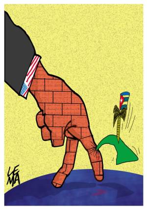 El actual gobierno de Estados Unidos entabla contra Cuba un combate muy bien calculado, desde lo simbólico y síquico, que persigue abrir el trillo a la desconfianza mediante la inoculación silenciosa de la duda para confundir a nuestra gente.