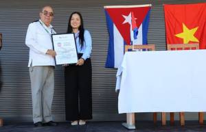 Aduana otorga certificación OEA a empresa vietnamita Thai Binh en la ZEDM