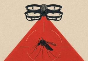 Los drones están diseñados para emitir pulsos ultrasónicos