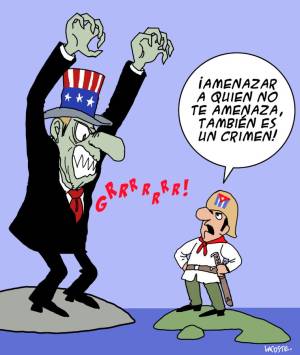 Cuba no es una amenaza, el bloqueo de Estados Unidos contra la Isla, sí.