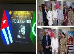 Conforma Pakistán programa por centenario de Fidel