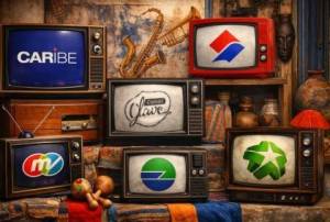 Cartelera de la televisión cubana.