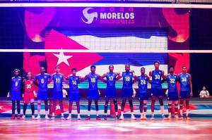 Cuba obtuvo su primera victoria en la 19na. Copa Panamericana de Voleibol masculino