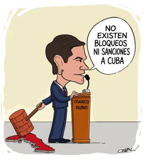 El secretario de Estado norteamericano Marco Rubio