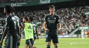 Por segunda vez en seis jornadas de liga, Carlos Espí marca el gol de la victoria del Real Madrid