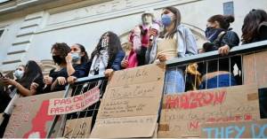 Bloqueo del instituto Turgot de París