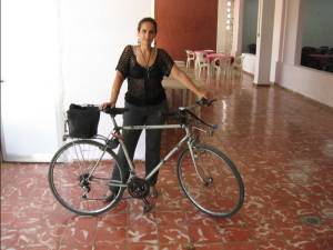 Mi última gran aventura en bici fue hace 12 años, como invitada a un evento de género en la Universidad de Matanzas, tres meses después de la histerectomía.