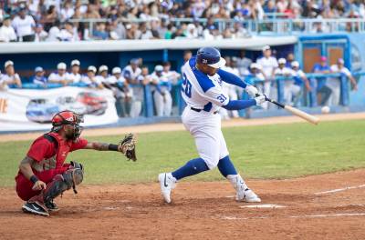 Los conjuntos de Industriales y Mayabeque efectuaron este 25 de enero el quinto duelo de la serie de playoffs