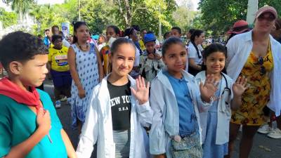 Niños camagüeyanos coparon el histórico Casino Campestre