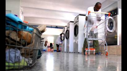 Lavanderías en Cuba
